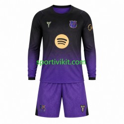 Completo da calcio Bambini FC Barcelona Maglia Seconda 2026-2027 Manica Lunga