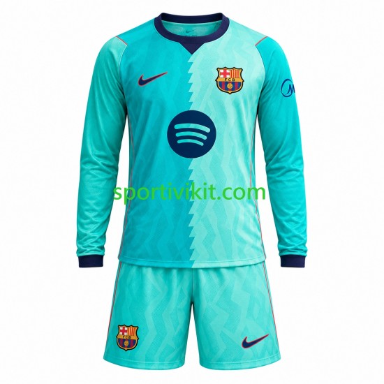 Completo da calcio Bambini FC Barcelona Maglia Terza 2026-2027 Manica Lunga