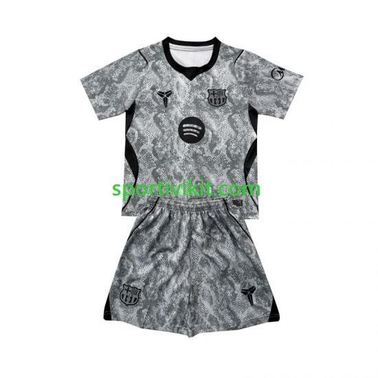 Completo da calcio Bambini FC Barcelona Portiere Maglia Seconda 2026-2027 Manica Corta