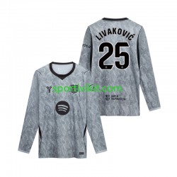 FC Barcelona Portiere Dominik Livakovic 25 Uomo Maglia Seconda 2026-2027 Manica Lunga