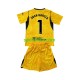 Completo da calcio Bambini FC Barcelona Portiere Joan Garcia 1 Maglia Quarto 2026-2027 Manica Corta