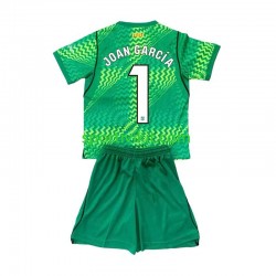 Completo da calcio Bambini FC Barcelona Portiere Joan Garcia 1 Maglia Prima 2026-2027 Manica Corta