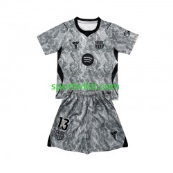 Completo da calcio Bambini FC Barcelona Portiere Wojciech Szczesny 13 Maglia Seconda 2026-2027 Manica Corta