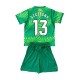 Completo da calcio Bambini FC Barcelona Portiere Wojciech Szczesny 13 Maglia Prima 2026-2027 Manica Corta