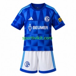 Completo da calcio Bambini Schalke 04 FC Maglia Prima 2026-2027 Manica Corta