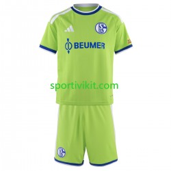 Completo da calcio Bambini Schalke 04 FC Maglia Terza 2026-2027 Manica Corta
