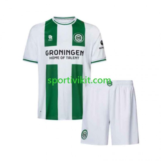 Completo da calcio Bambini Groningen Maglia Prima 2026-2027 Manica Corta