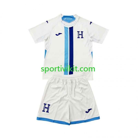 Completo da calcio Bambini Honduras Maglia Prima 2026 Manica Corta