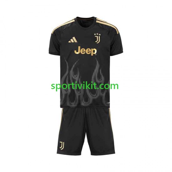 Completo da calcio Bambini Juventus Maglia Terza 2026-2027 Manica Corta