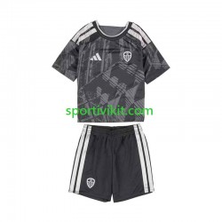 Completo da calcio Bambini Leeds United Maglia Terza 2026-2027 Manica Corta