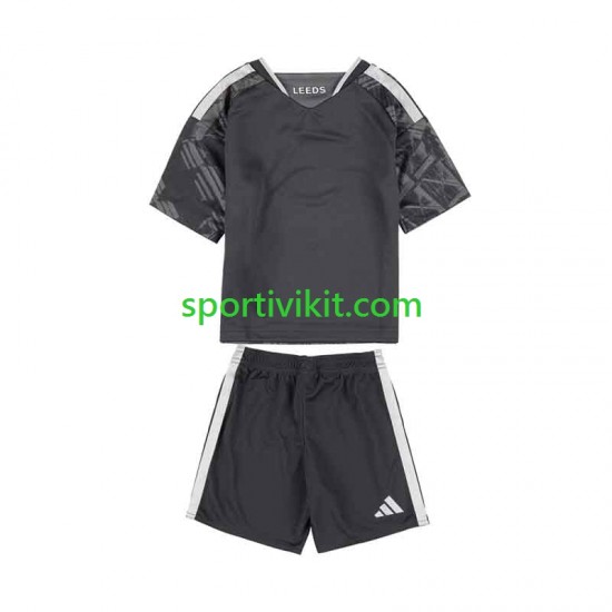 Completo da calcio Bambini Leeds United Maglia Terza 2026-2027 Manica Corta