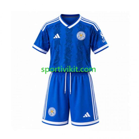 Completo da calcio Bambini Leicester City Maglia Prima 2026-2027 Manica Corta