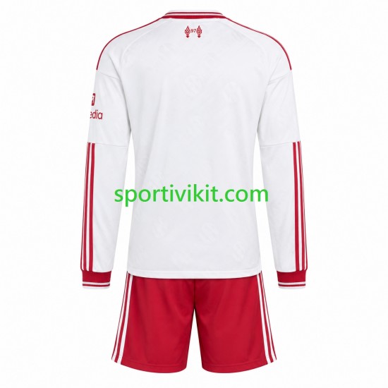 Completo da calcio Bambini Liverpool Maglia Seconda 2026-2027 Manica Lunga