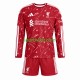 Completo da calcio Bambini Liverpool Maglia Prima 2026-2027 Manica Lunga