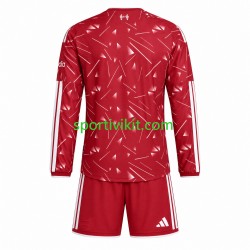 Completo da calcio Bambini Liverpool Maglia Prima 2026-2027 Manica Lunga