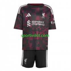 Completo da calcio Bambini Liverpool Maglia Terza 2026-2027 Manica Corta