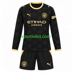 Completo da calcio Bambini Manchester City Maglia Seconda 2026-2027 Manica Lunga