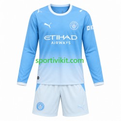 Completo da calcio Bambini Manchester City Maglia Prima 2026-2027 Manica Lunga