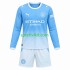 Completo da calcio Bambini Manchester City Maglia Prima 2026-2027 Manica Lunga