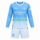 Completo da calcio Bambini Manchester City Maglia Prima 2026-2027 Manica Lunga