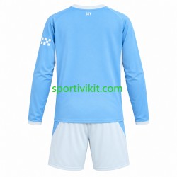 Completo da calcio Bambini Manchester City Maglia Prima 2026-2027 Manica Lunga