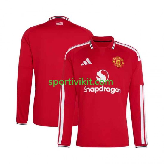 Manchester United Uomo Maglia Prima 2026-2027 Manica Lunga