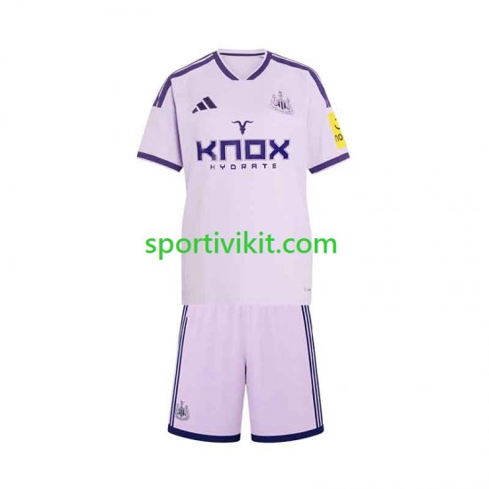 Completo da calcio Bambini Newcastle United Maglia Terza 2026-2027 Manica Corta