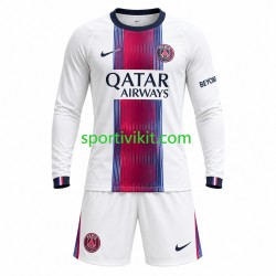 Completo da calcio Bambini Paris Saint-Germain Maglia Seconda 2026-2027 Manica Lunga