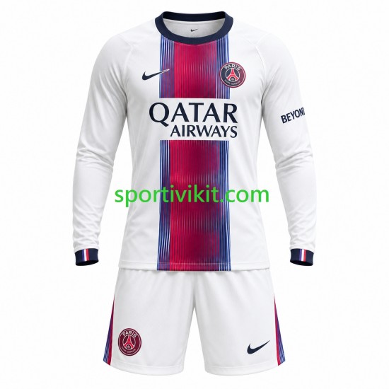 Completo da calcio Bambini Paris Saint-Germain Maglia Seconda 2026-2027 Manica Lunga