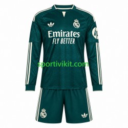 Completo da calcio Bambini Real Madrid Maglia Seconda 2026-2027 Manica Lunga