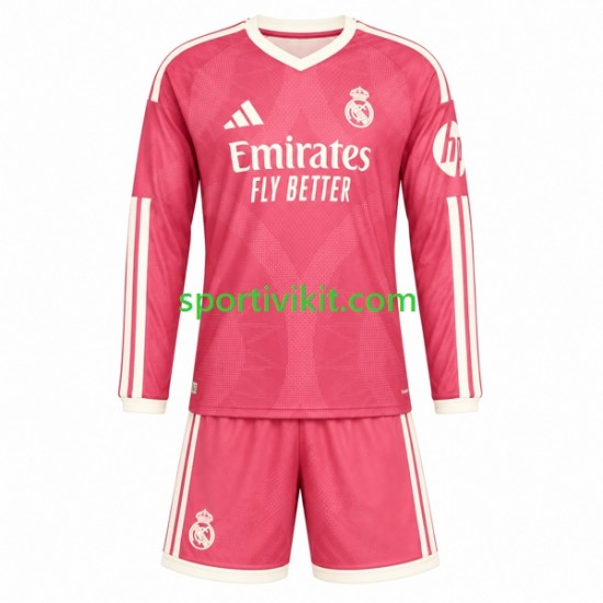 Completo da calcio Bambini Real Madrid Maglia Terza 2026-2027 Manica Lunga