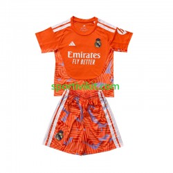 Completo da calcio Bambini Real Madrid Portiere Maglia Prima 2026-2027 Manica Corta