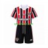 Completo da calcio Bambini Sao Paulo Maglia Seconda 2026-2027 Manica Corta