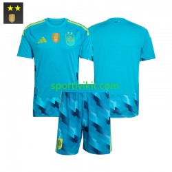 Completo da calcio Bambini Spagna Portiere Maglia Prima 2026-2027 Manica Corta