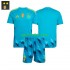 Completo da calcio Bambini Spagna Portiere Maglia Prima 2026-2027 Manica Corta