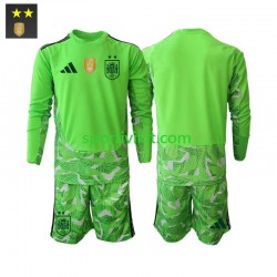 Completo da calcio Bambini Spagna Portiere Maglia Terza 2026-2027 Manica Lunga