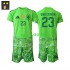 Completo da calcio Bambini Spagna Portiere Unai Simon 23 Maglia Terza 2026-2027 Manica Corta