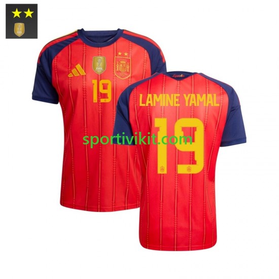 Spagna Lamine Yamal 19 Uomo Maglia Prima 2026-2027 Manica Corta