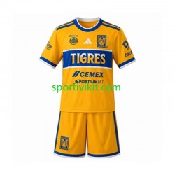 Completo da calcio Bambini Tigres UANL Maglia Prima 2026-2027 Manica Corta