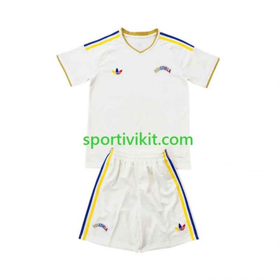 Completo da calcio Bambini Venezuela Maglia Seconda 2026 Manica Corta