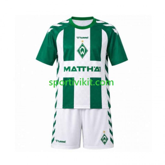 Completo da calcio Bambini Werder Bremen Maglia Prima 2026-2027 Manica Corta