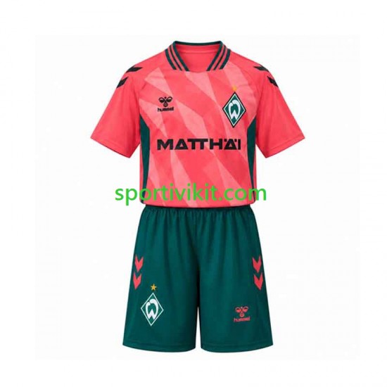 Completo da calcio Bambini Werder Bremen Maglia Terza 2026-2027 Manica Corta