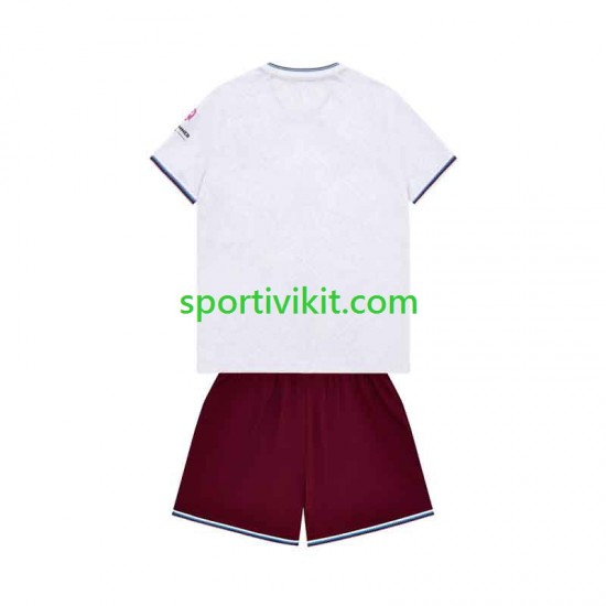 Completo da calcio Bambini West Ham United Maglia Seconda 2026-2027 Manica Corta