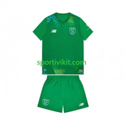 Completo da calcio Bambini West Ham United Portiere Maglia Prima 2026-2027 Manica Corta