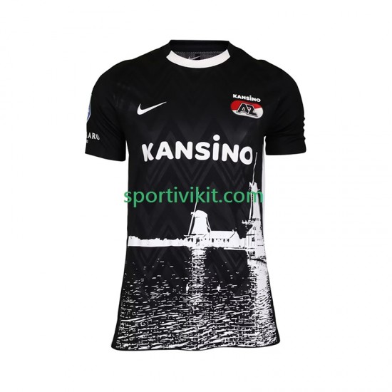 AZ Alkmaar Uomo Maglia Quarto 2024-2025 Manica Corta