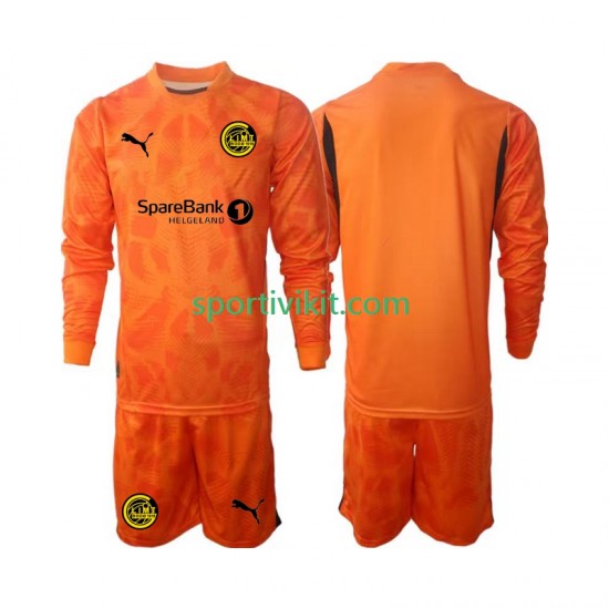 Completo da calcio Bambini FK Bodø/Glimt Portiere Maglia Seconda 2025 Manica Lunga
