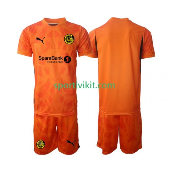 Completo da calcio Bambini FK Bodø/Glimt Portiere Maglia Seconda 2025 Manica Corta
