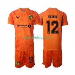 Completo da calcio Bambini FK Bodø/Glimt  Portiere Nikita Haikin 12 Maglia Seconda 2025 Manica Corta