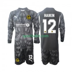 Completo da calcio Bambini FK Bodø/Glimt  Portiere Nikita Haikin 12 Maglia Prima 2025 Manica Lunga