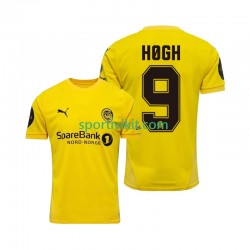 FK Bodø/Glimt Kasper Hogh 9 Uomo Maglia Prima 2025 Manica Corta